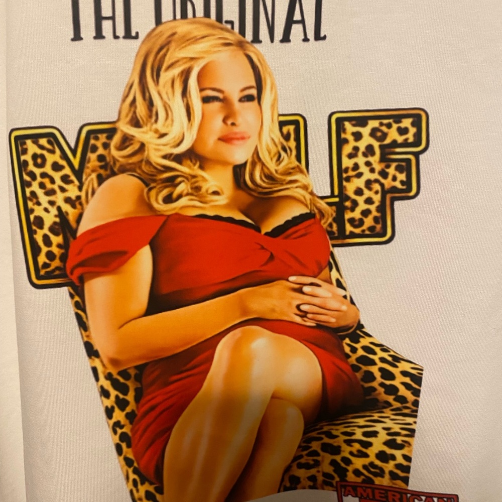 NWT!! THE ORIGINAL MILF- STIFLERS MOM baby-fit stretch tee - Picture 2 of 5